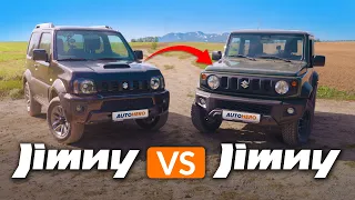 Alt vs. Neu - Welcher JIMNY gewinnt das Duell der kleinen 4x4 Minis?