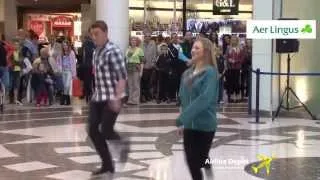 Irish Dancing Flashmob in Essex by Aer Lingus Regional