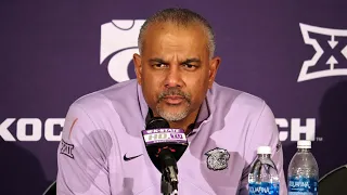 Kansas State Basketball | Jerome Tang Postgame Press Conference | K-State 70, Oklahoma State 66