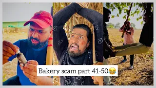 Bakery scam comedy part 41-50 😂 ||akkicherry || Telugucomedy