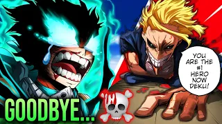 All Might Death & Goodbye - Deku Cries One Last Time & Becomes The #1 Hero (My Hero Academia)
