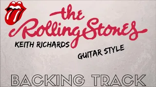 Rolling Stones (Keith Richards)  Style Backing Track