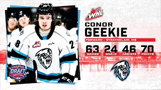 2022 NHL Draft Highlight Reel - Conor Geekie