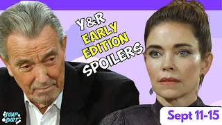 Young and Restless Early Edition Spoilers September 11-15: Victor Slaps Down Victoria Again #yr