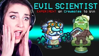 I become an EVIL SCIENTIST in AMONG US!