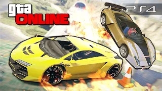 GTA 5 Online (PS4) - Коварное ралли! #102