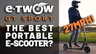 e-twow GT SPORT - We got 27mph on this little electric scooter!