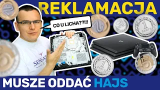 Muszę ODDAĆ pieniądze za naprawę?! KOLEJNA REKLAMACJA ?! Ciekły Metal Raz Jeszcze w PS4 PRO