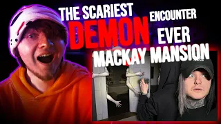 The SCARIEST DEMON ENCOUNTER EVER | Mackay Mansion | TWIN PARANORMAL REACTION