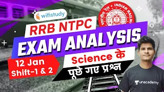 Science Questions Asked in RRB NTPC 12th Jan 2021 Exam | GS Questions by Neeraj Jangid