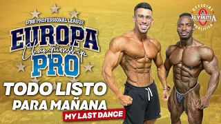 TODO LISTO PARA MAÑANA | 1 DAY OUT EUROPEAN PRO | MENS PHYSIQUE IFBB PRO Mauro Fialho