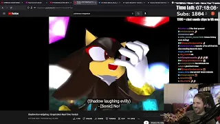 Noble reacts to Shadow Shadow the Hedgehog | SnapCube's Real-Time Fandub