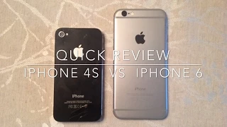 iPhone 6 vs iPhone 4s