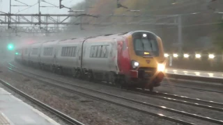 Trains at: Tamworth Railway Station, November 2016 (Heavy Rain) (#24)