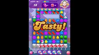 Candy Crush Saga Level 12538 Get 2 Stars, 24 Moves Completed