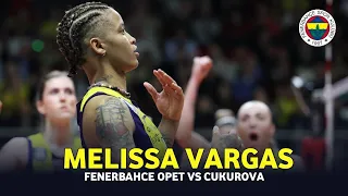 Melissa Vargas | 23 Point | Fenerbahce opet vs. Cukurova | Turkish volleyball League 2024