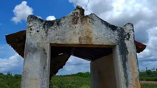 Visitando o local,onde a Menina Damiana foi estuprada e morta.