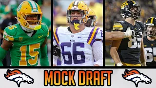 Way Too Early Denver Broncos 2025 Mock Draft