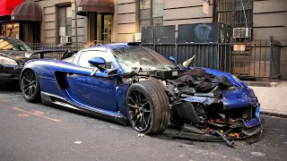 Gemballa Mirage GT wrecked in NYC