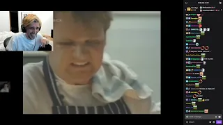 xQc reacts to Gordon Ramsey more mad than ever