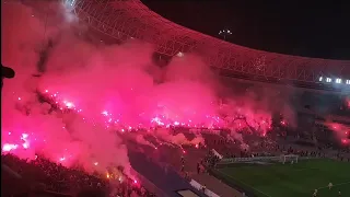 craquage virage taraji match derby 🔥🔥🇩🇪     كركاج جمهور الترجي في الدربي