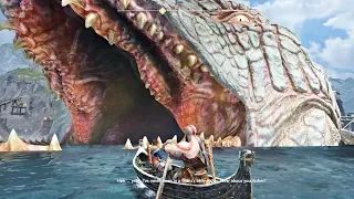 God of War 4 - Gameplay Inside The World Serpent (GoW 2018) PS4 Pro