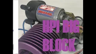 HPI BIG BLOCK NITRO ENGINE ELECTRIC START traxxas EZ start