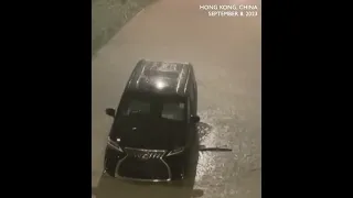 WATCH: Record-breaking rainfall hits Hong Kong, triggering widespread flooding