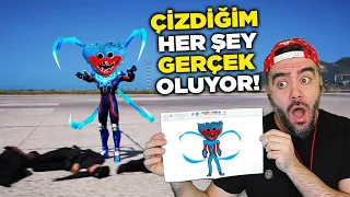 MEGA SPIDERMAN ! ÇIZDIGIM HERŞEY OYUNDA GERÇEK OLUYOR - GTA 5 MODS