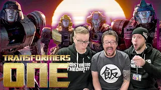 TRANSFORMERS ONE TRAILER REACTION !! w/ Transformers Voice Actor BRIAN DOBSON !!