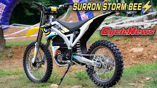 Surron Storm Bee Electric Bike Race Test - Cycle News