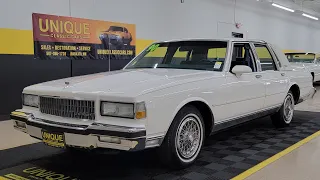 1990 Chevrolet Caprice Classic Brougham Sedan | For Sale $