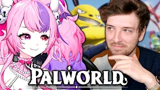 Playing "Pokemon With Guns" With Ironmouse... (Palworld Part 1)