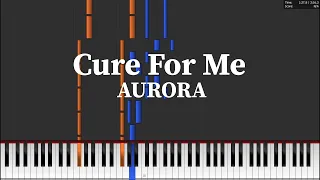 Cure For Me by AURORA (Piano Tutorial & Sheet Music)