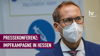 Wie geht es mit dem Impfen in Hessen weiter? | Pressekonferenz live | 17.05.2021