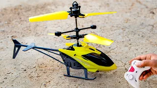 New yellow Exceed Helicopter Dual mode control flight Unboxing and Review