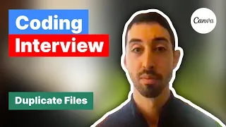 Software Engineering Mock Interview - Find Duplicate Files