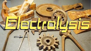 Rust Removal Experiments: Electrolysis