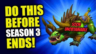 Every Season 3 ITEMS SOON UNOBTAINABLE! Time Is Running Out! WoW Dragonflight | Season 4