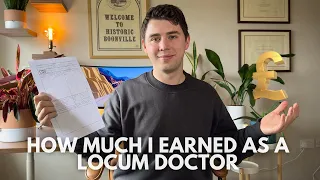 How Much Money I Earn as a Locum Doctor Working in the UK (Locum Doctor Payslip)