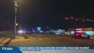Police looking for suspect in possible east Austin road rage shooting