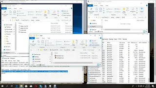 PSexec remote file distribution and execution on Windows 10 using a batch file,.