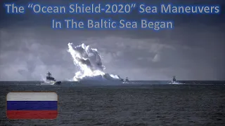 Russian maneuvers in the Baltic Sea -continuation of the parade