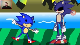 Sonic.EXE:BONUS FIGHT Reaction video