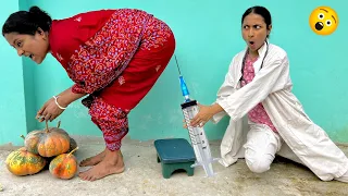 Injection Comedy Video 2023 Must Watch Family Funny Video_Try To Not Laugh Episode 181 By@cdmama2