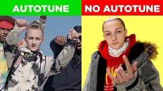 WORST GENIUS INTERVIEWS VS SONGS (AUTOTUNE VS. NO AUTOTUNE)