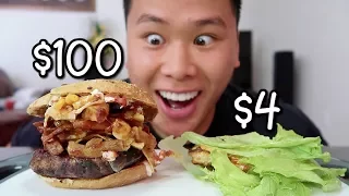 $4 Burger Vs. $100 Burger