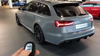 Audi RS6 Performance Nardo Grey Matte Audi Exclusive: In Depth, Interior, Details, Engine and more