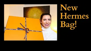 Hermes bag unboxing!!