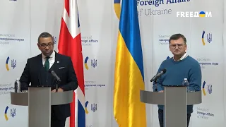 Велика Британія – особливий партнер України. Спільний брифінг Кулеби та Клеверлі